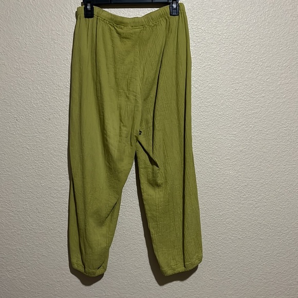 Chicos 100% Cotton Drawstring Pant - Size 1 (M/8) - Picture 4 of 8